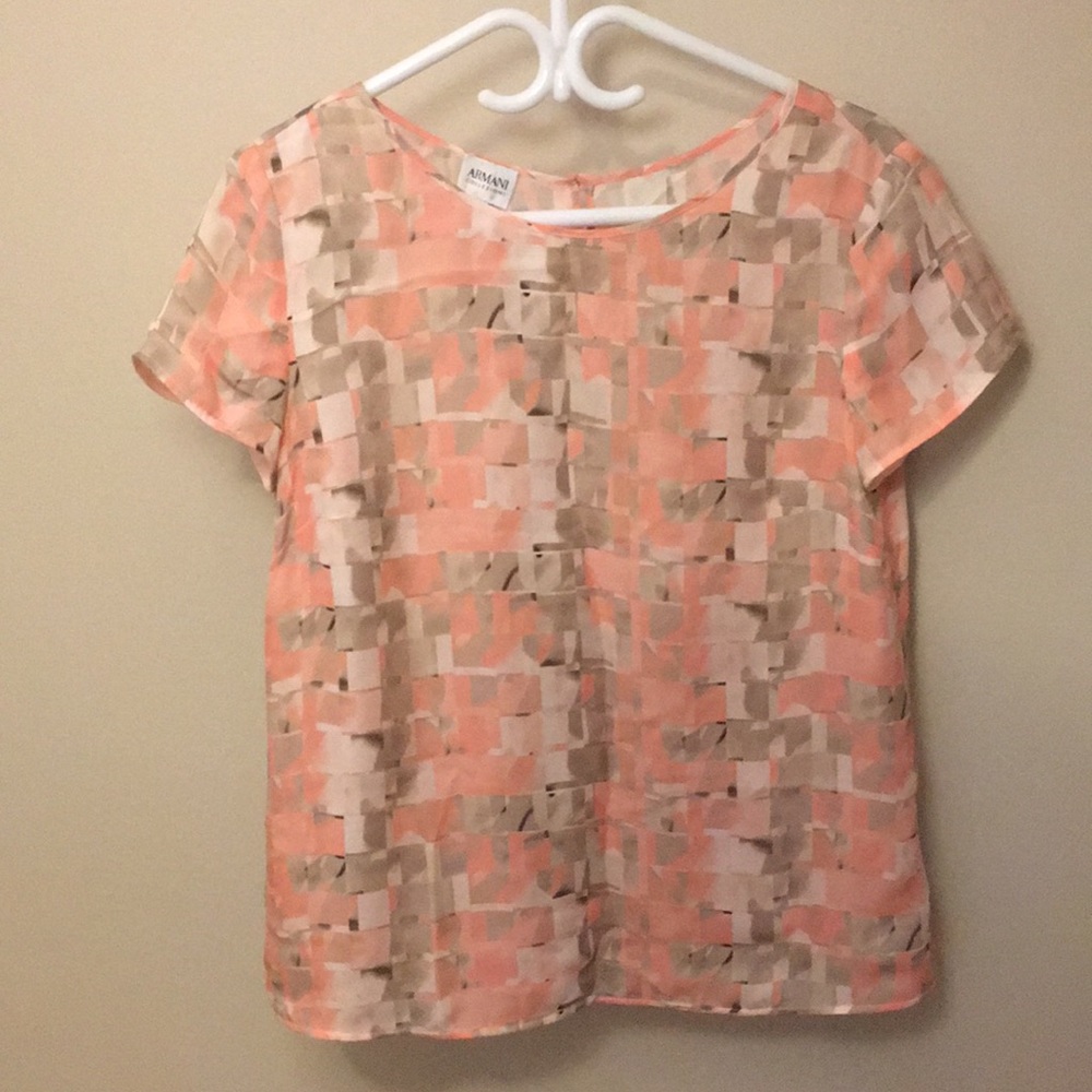 Silk Armani Collezioni T-shirt